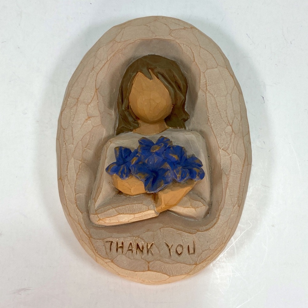 Willow Tree "Thank You" Appreciating Your Kindness! Wall Hanging / Plaque 2004